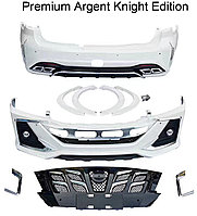 Обвес переделка в стиле Argent Knight для Nissan Patrol Y62 2014-2020 Ниссан Патруль декоративный тюнинг