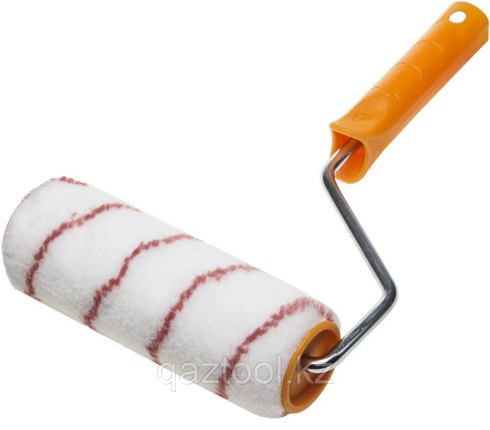 STAYER NYLON, 48 х 180 мм, бюгель 8 мм, ворс 10 мм, полиамид, для агрессивных сред, малярный валик,