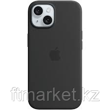 IPhone 15 Plus Silicone Case with MagSafe - Black,Model A3124, фото 1
