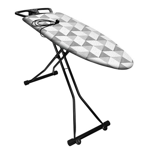 Доска глад. NIKA SPORT NS/6 со штрихами 1220х420мм, ЭС, колеса, фото 1