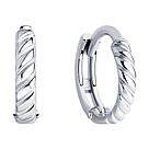 Серьги из серебра 94025081 серебро с родием, фото 2