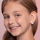 Серьги из серебра с эмалью SOKOLOV 94025751 , с английским замком, фото 3