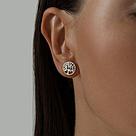 Серьги из серебра с фианитами  94025782  вставка  ,  коллекц. SKLV, фото 3