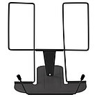 Подставка для книг СТАММ, металлическая, с упором, чёрная, фото 6