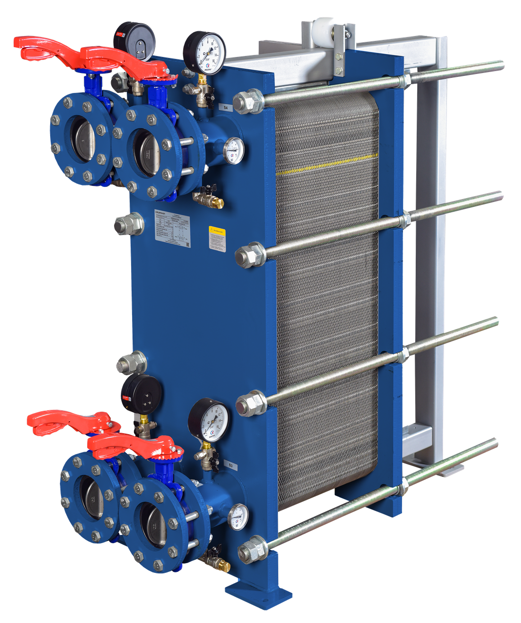 Теплообменники пластинчатые разборные. 350 - 10 000 кВт