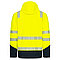 NITRAS 7179, зимняя куртка повышенной видимости 5 в 1, жёлтый / тёмно-синий, фото 3