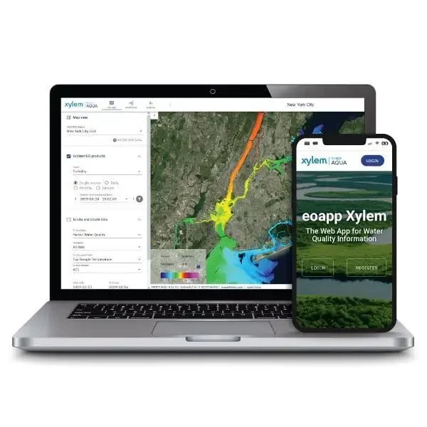Платформа для мониторинга качества воды eoapp AQUA