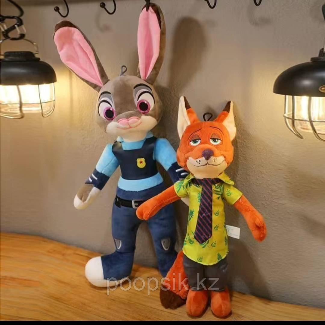 Мягкая игрушка Зверополис, 35 см