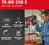 Станок сверлильный EINHELL TE-BD 550 E ( 550 Вт | Патрон: B16 | 450-2500 об/мин | Диаметр сверла, 1,5-13 мм | длина 60 мм), фото 8