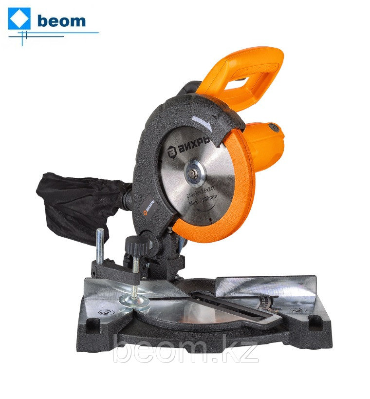 Торцовочная пила ВИХРЬ ПТ-210 ( 1500Вт | Диаметр диска, мм 210 | об/мин 5000 | Лазерный указатель, Нет), фото 1