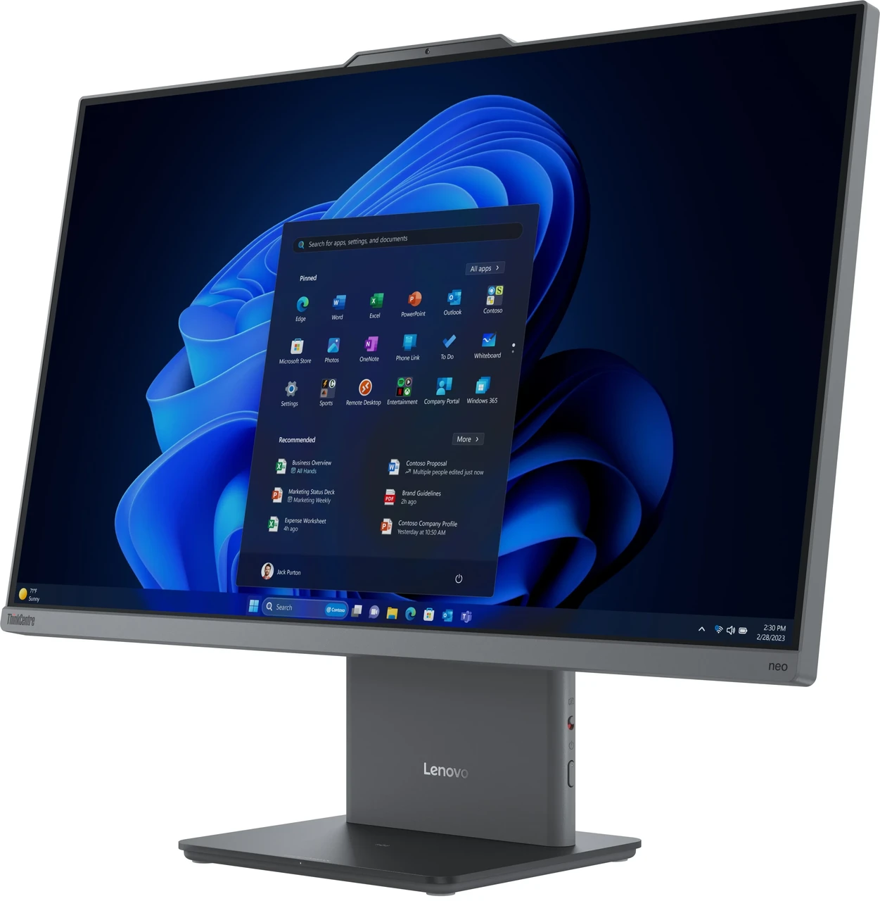 Lenovo 12SB000XRU Моноблок ThinkCentre Neo 50a Gen 5 24" , Core i7-13620H, 16Gb, 512gb, Win11 Pro