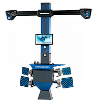 Стенд сход-развал 3D для ям и подъемников, синий NORDBERG C802 (5005)