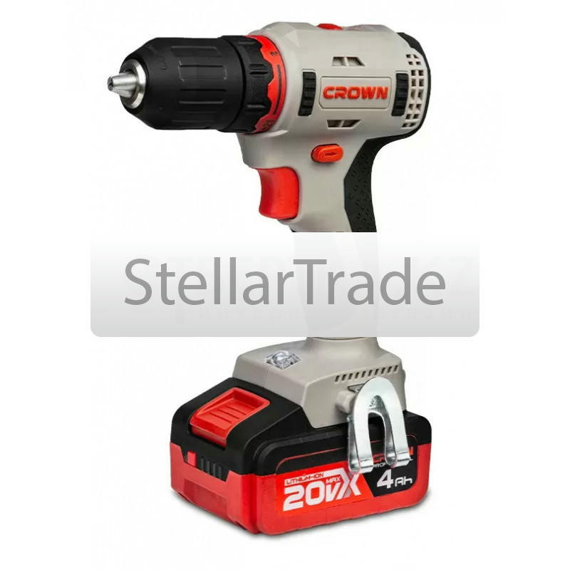 Дрель-шуруповерт CROWN CT21091HX-4 BMC