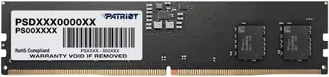 Patriot Signature CL40 DDR5 DIMM 16Gb 4800Mhz Модуль памяти PSD516G480081