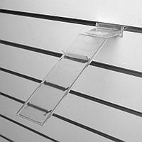 Наклонная полка для обуви с опорой под каблук