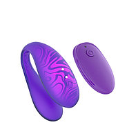 Вибратор для пар Tween+ с управлением через приложение от Amovibe фиолетовый