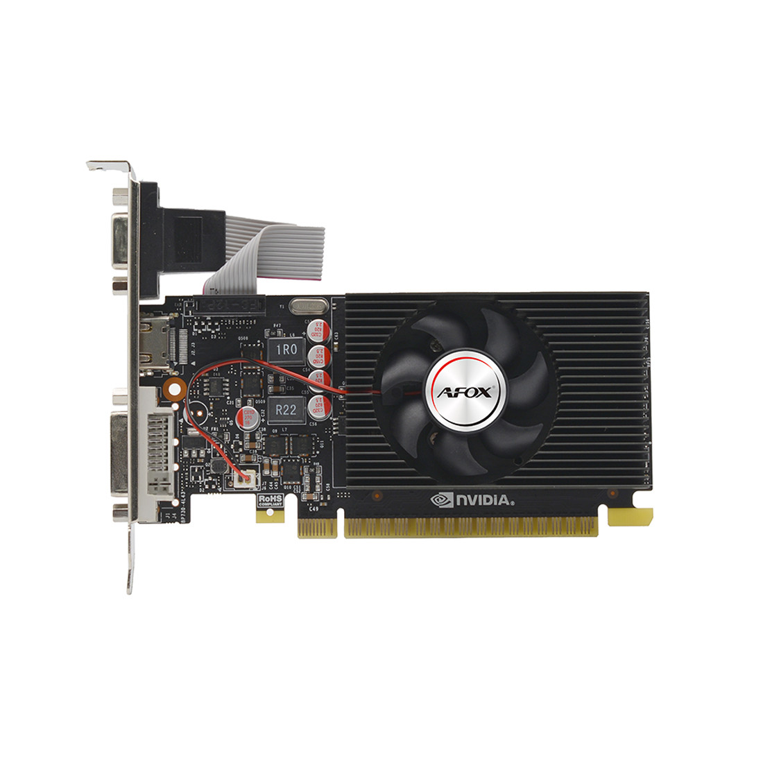 Видеокарта AFOX GeForce GT240 1GB DDR3 LP Single Fan (AF240-1024D3L2-V2), фото 1