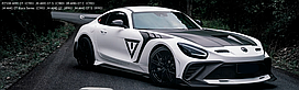 Обвес "Paragon" для Mercedes-Benz AMG GT C190 R190 Мерседес карбоновый тюнинг Robot robotbodykits
