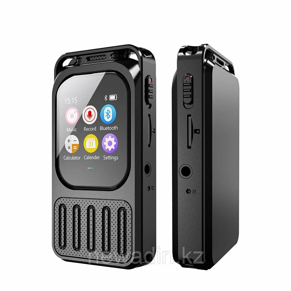 Диктофон с ИИ с сенсорным экраном, Bluetooth и 128 ГБ памяти, фото 1