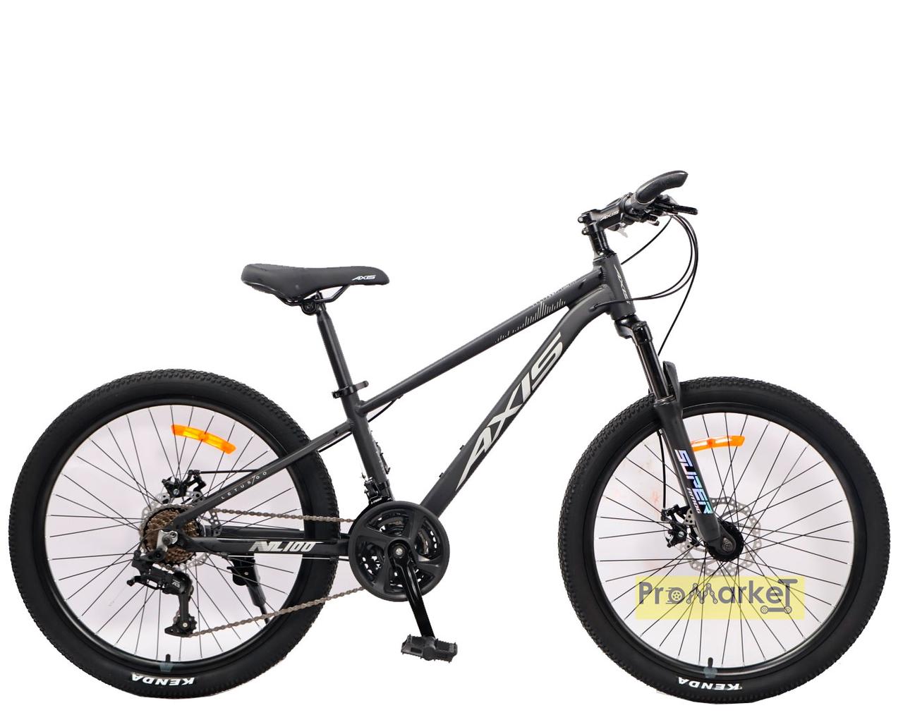 Подростковый велосипед AXIS 24 NZ 100 Pro (2026) Black, фото 1