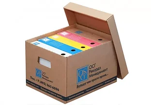 Архивный короб для длительного хранения документов