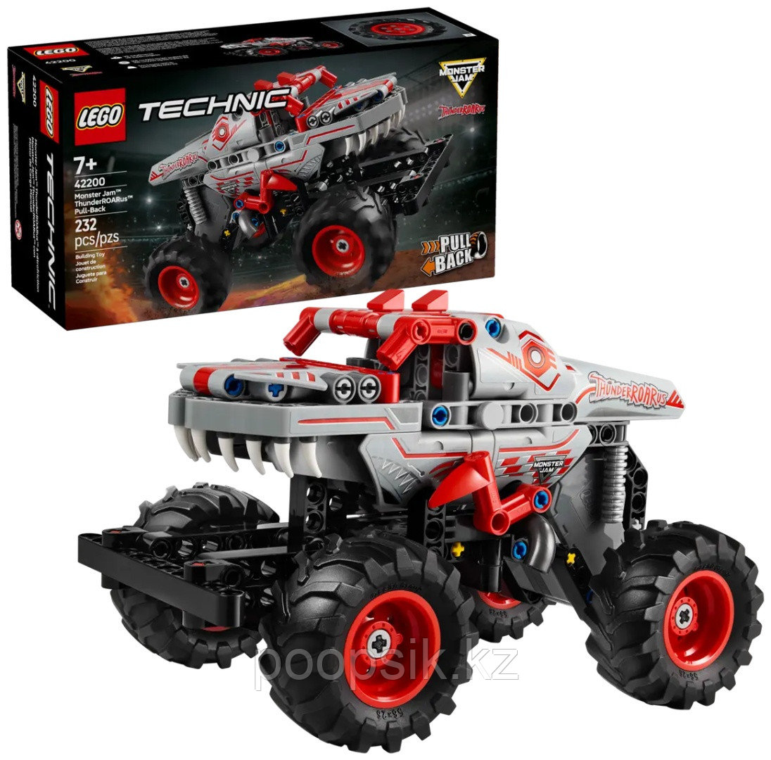 Конструктор LEGO Technic Инерционный ThunderROARus Monster Jam, деталей 232 шт