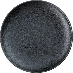 Тарелка «Кунстверк Блэк» мелкая;фарфор;D=150,H=15мм;черный