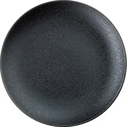 Тарелка «Кунстверк Блэк» мелкая;фарфор;D=20,H=2см;черный