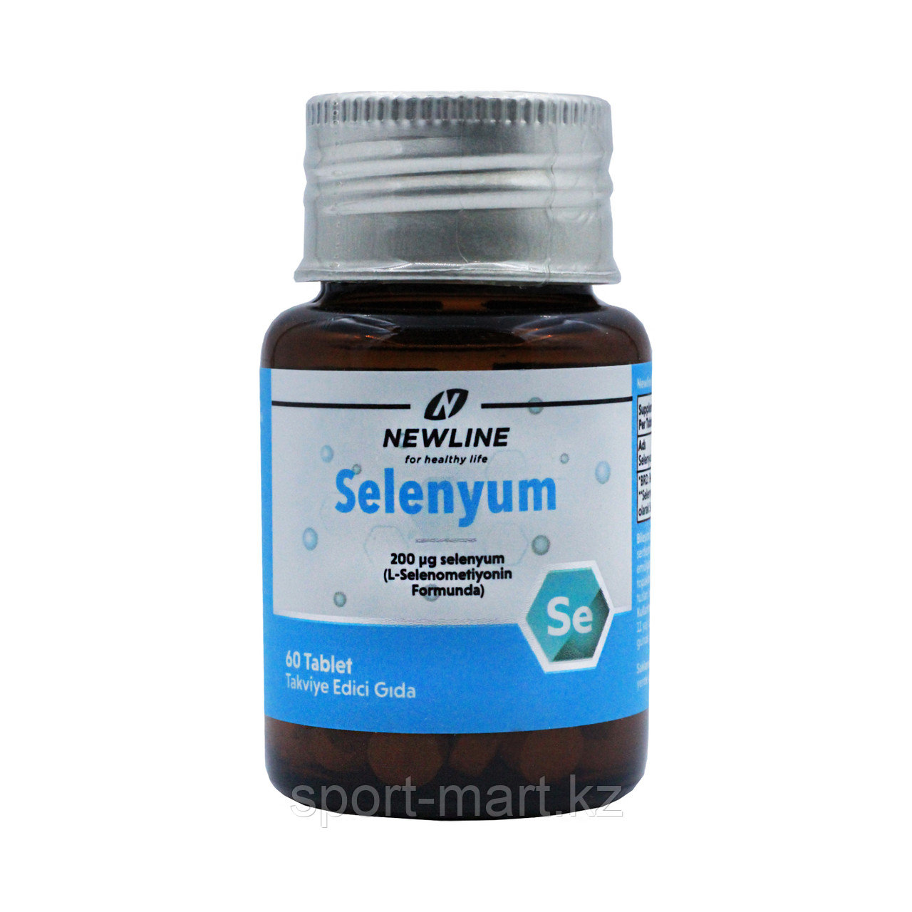 Селен Newline 200 мкг 60 таблеток, фото 1