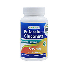 Калий глюконаты Best Naturals 595 мг 120 капсула