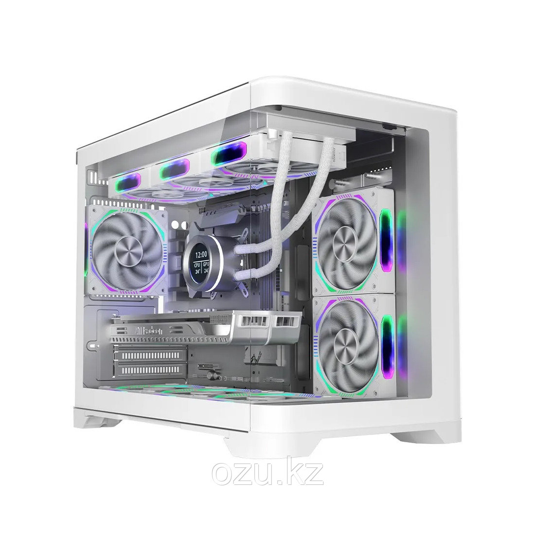 Компьютерный корпус 1STPLAYER UV6 WHITE без Б/П, фото 1