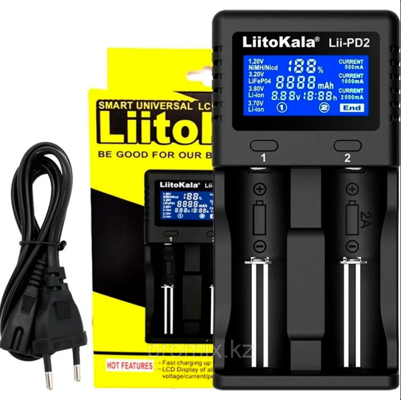 Зарядное устройство Lii-PD1 для аккумуляторных батарей