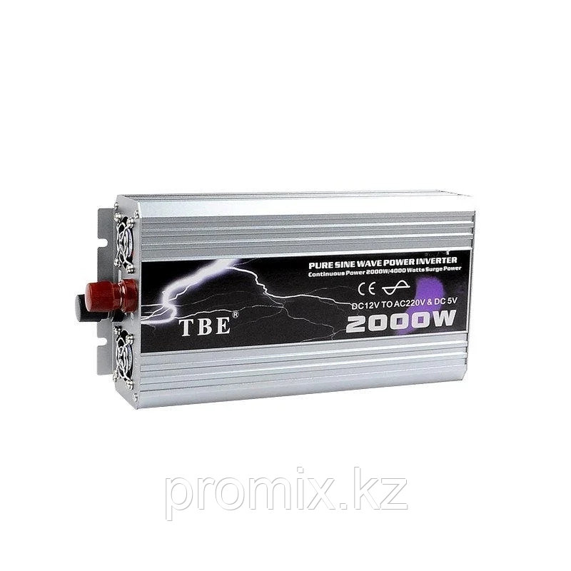 Преобразователь напряжения (инвертор) TBE 2000W 12В/220В