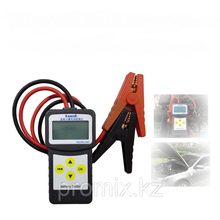 Тестер аккумулятора MICRO-200