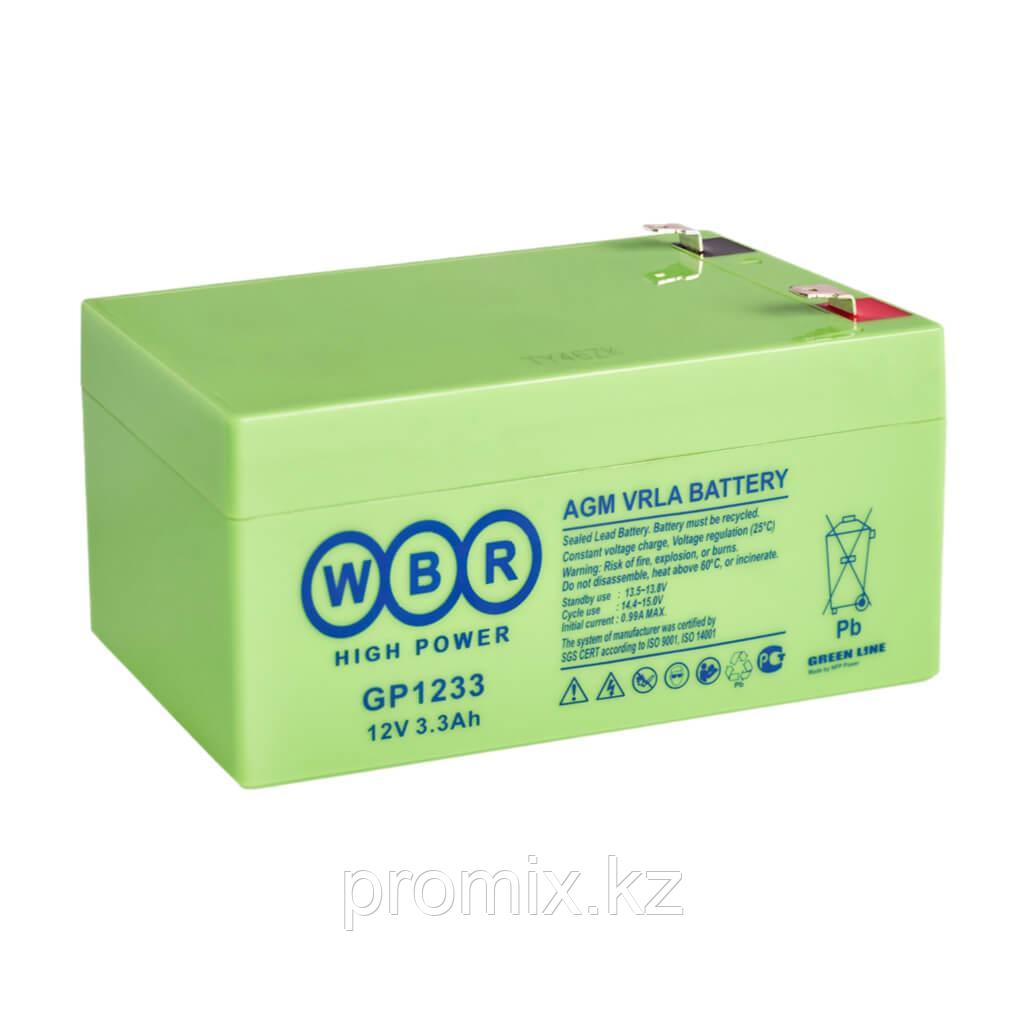 Аккумулятор WBR GP 1233 12В 3,3Ач