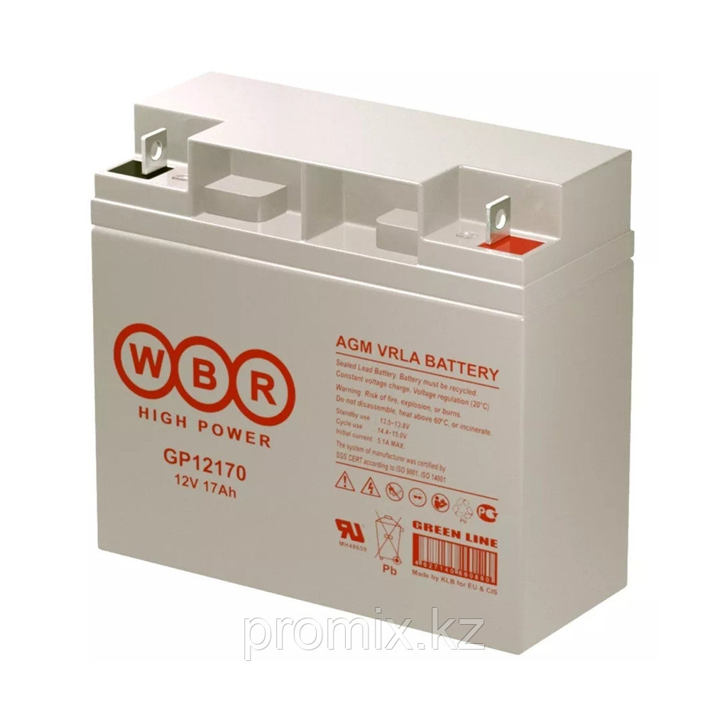 Аккумулятор WBR GP 12170 12В 17Ач