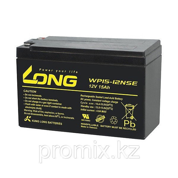 Аккумулятор LONG WP15-12NSE 12В 15Ач