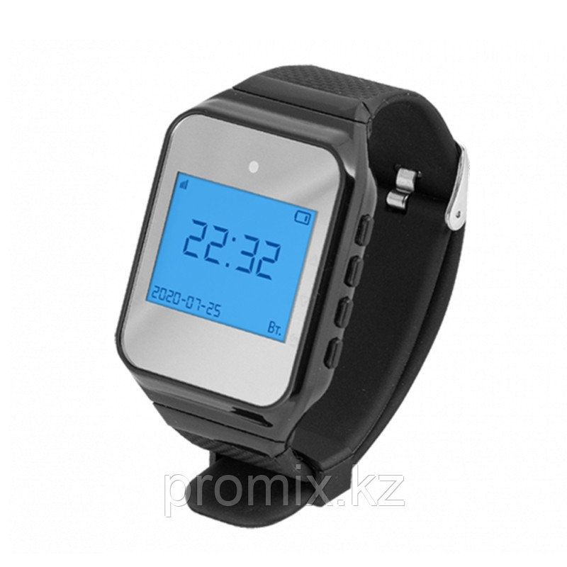 Пейджер-часы для официанта WL-CW2 черный, белый