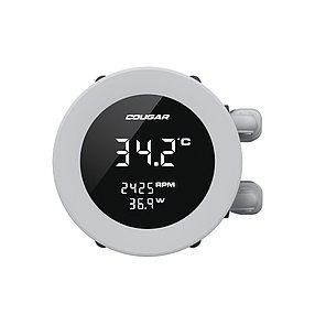 Кулер с водяным охлаждением Cougar Poseidon Vistek ARGB 360 WH 2-034518 CGR-PSDVARGB-W-360, фото 3