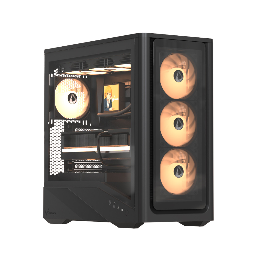 Компьютерный корпус Formula V Air Power G9 DUO PA Black без Б/П 2-034632