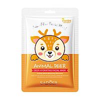 Sadoer  Animal deer pattern hydrating facial mask - Увлажняющая маска для лица с рисунком оленя 25 мл