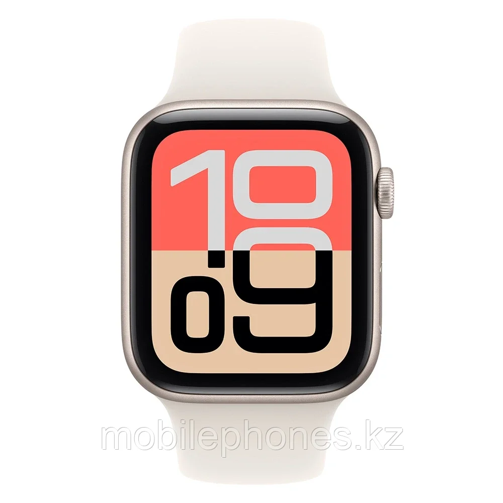 Смарт часы Apple Watch SE 3 GPS 44mm Starlight Aluminium Case with Starlight Sport Band, фото 1