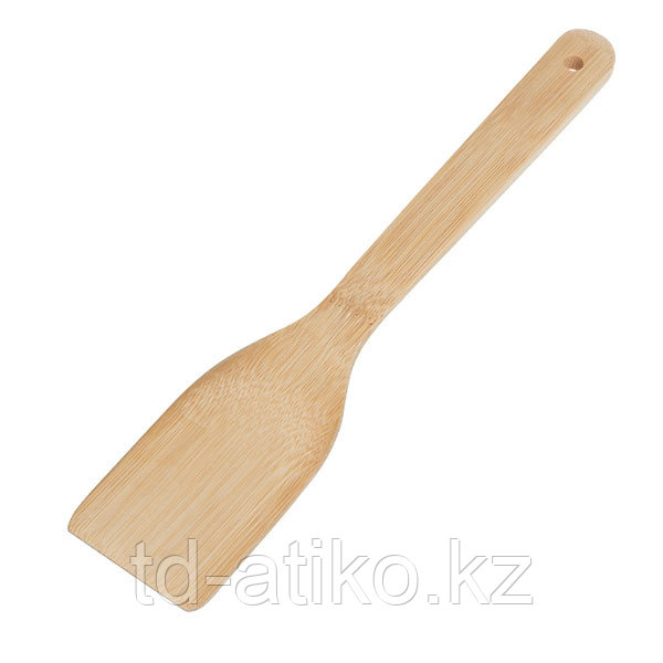 Лопатка дерев. 28 см. прямая раб. часть 9*5,5 см. бук /1/