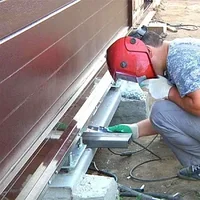 Как правильно установить откатные ворота