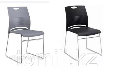 Стул пластиковый на полозьях, фото 2