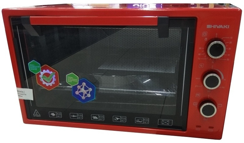 Настольная электропечь Shivaki MD 3618 E красный, фото 1
