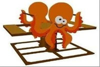 Качалка на пружине "Осьминог" УСН 8601-0104-0508