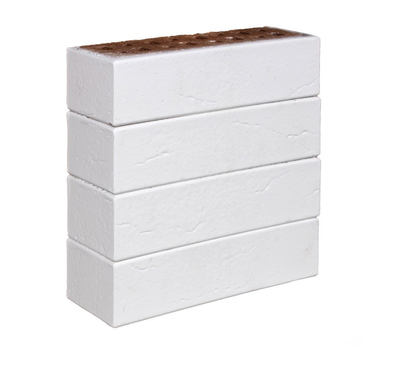 Клинкер фасадный белый "Вернамо" 0,71NF винтаж, фото 1