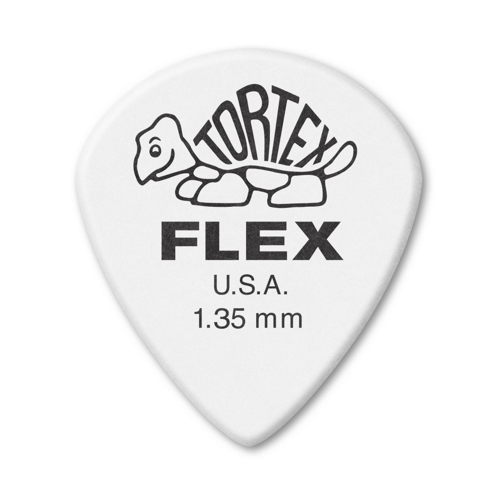 Медиатор, 1.35мм, Tortex Flex Jazz III XL, Dunlop 466R1.35, фото 1