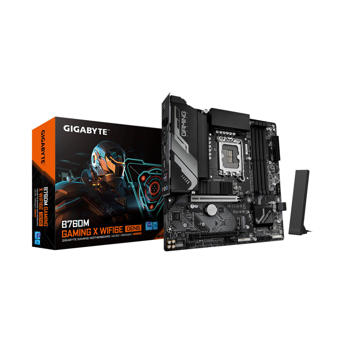 Материнская плата Gigabyte B760M GAMING X WIFI6E GEN5, фото 1